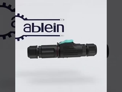 LP12 Connettore impermeabile multipolare in plastica Sensore industriale IP68 Spina aeronautica maschio/femmina