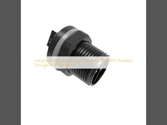 Connettore circolare impermeabile per uso industriale IP67 M12 con filo attraverso il foro