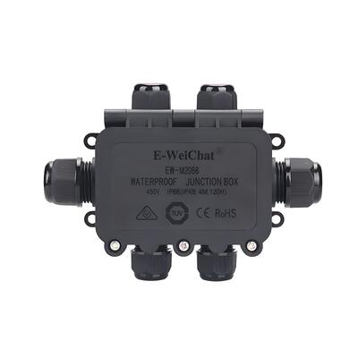 comprare Waterproof IP68 Modular Junction Box with 1in5out Cable Distribution and 40A Rated Current for Harsh Environments fabbricazione online
