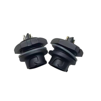 500V IP67 connettore circolare impermeabile M16 connettore di illuminazione LED con contatti in ottone dorato