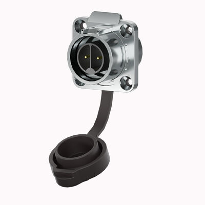 3 pin IP68 connettore di alimentazione impermeabile con blocco a spinta e PA66 Nylon per luci LED esterne