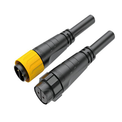 380V IP67 connettore impermeabile maschio femmina con materiale PA66 e terminali di crimping