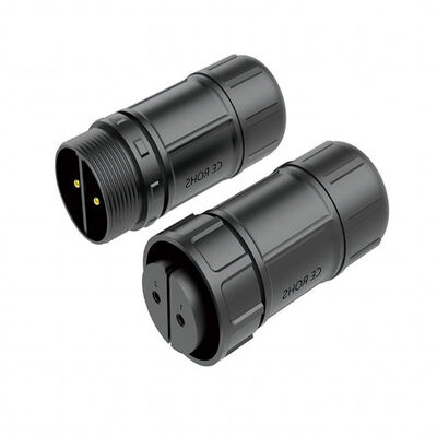 IP68 connettore idraulico per dati con 40A di corrente alta e contatto con ago di rame per applicazioni di montaggio a pannello