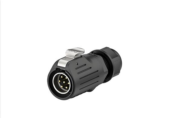 Connessione impermeabile a 7 pin IP68 della serie LP20 10A